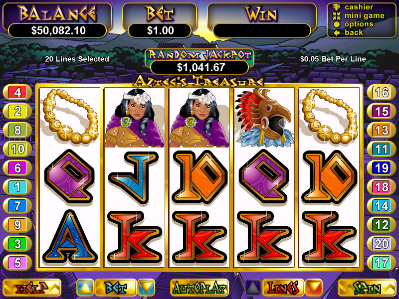 Download Aztec's Treasure Slots Game