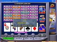 25-Line Aces & Faces Video Poker