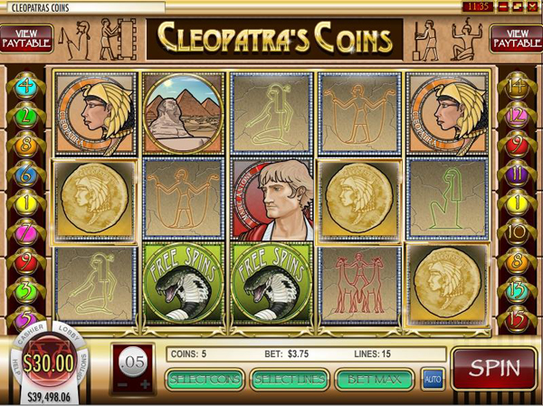 Cleopatra's Coins Slots