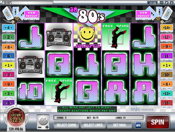 So 80's Slots