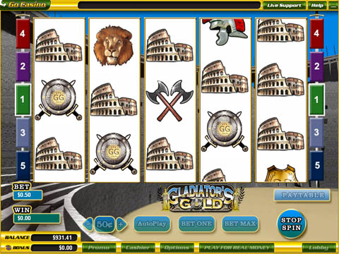 Download Gladiator's Gold Slots Game