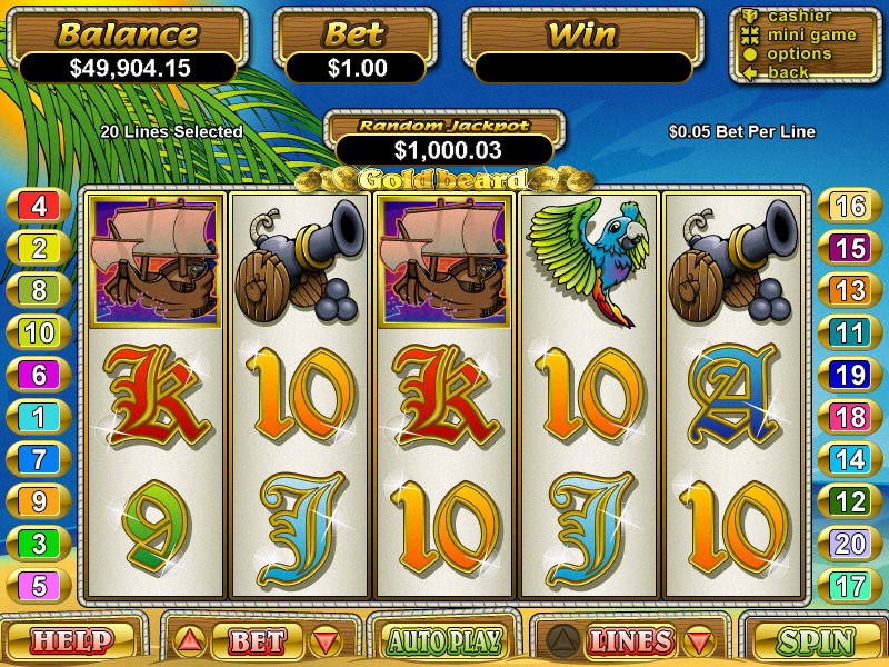 Download Goldbeard Slots Game