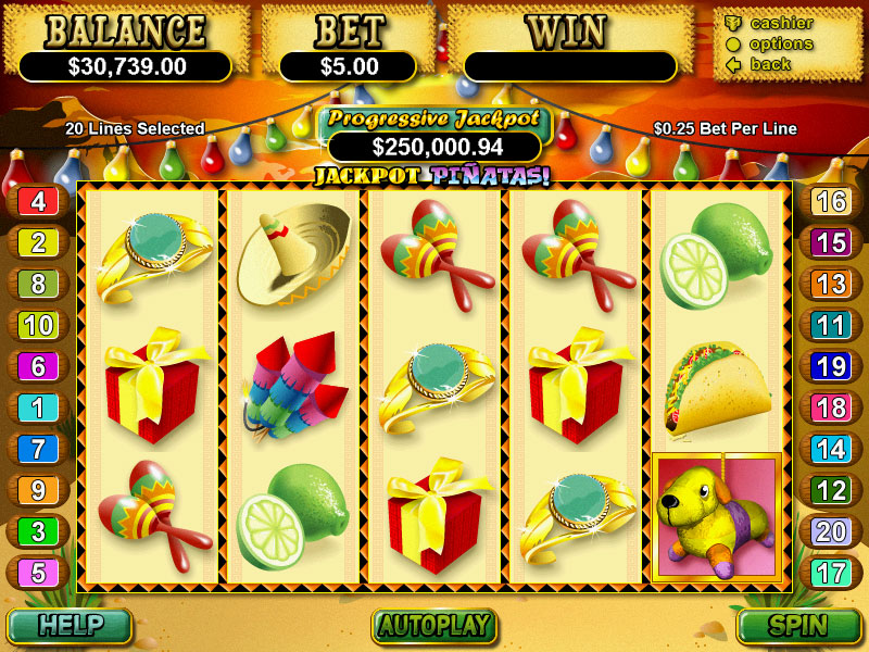 Download Jackpot Pinatas Slots Game