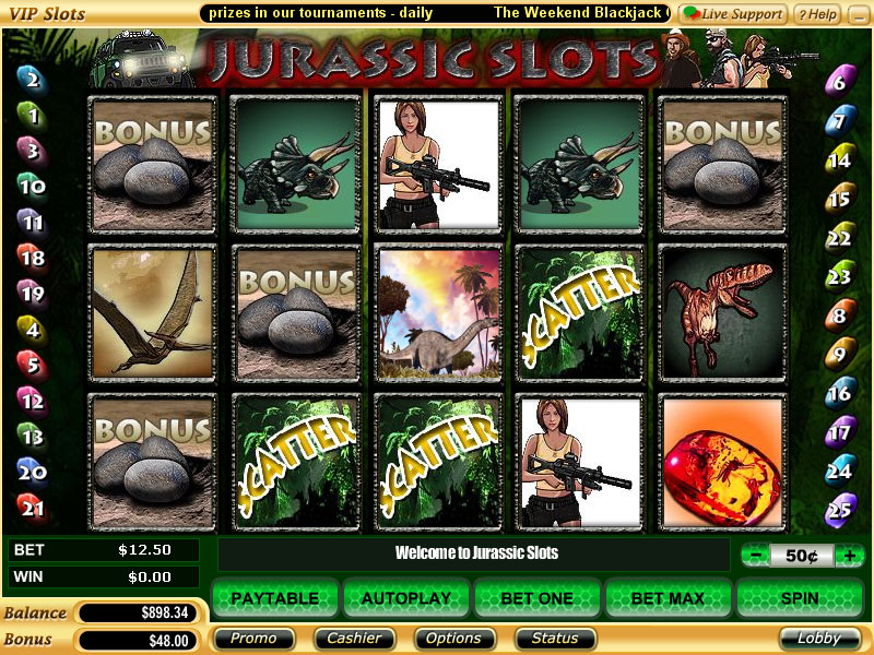 Download Jurassic Slots Game