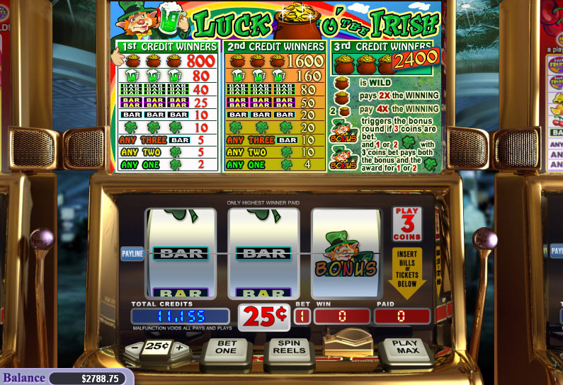 Play Luck O' The Irish Slots Game