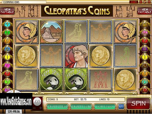 Download Cleopatra's Coins Slots Game