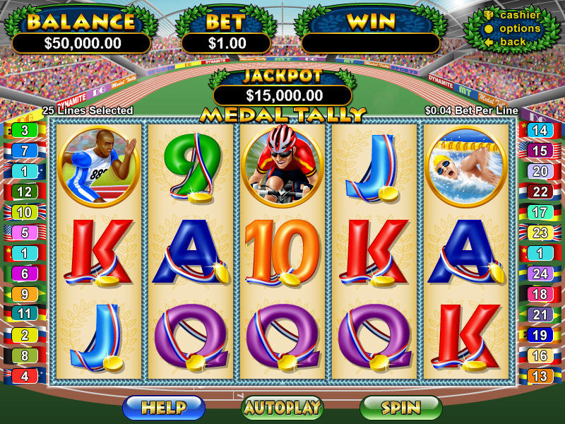 Download Medal Tally Slots Game