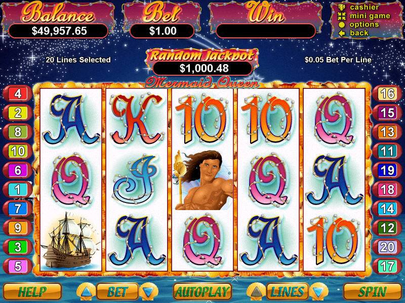 Download Mermaid Queen Slots Game