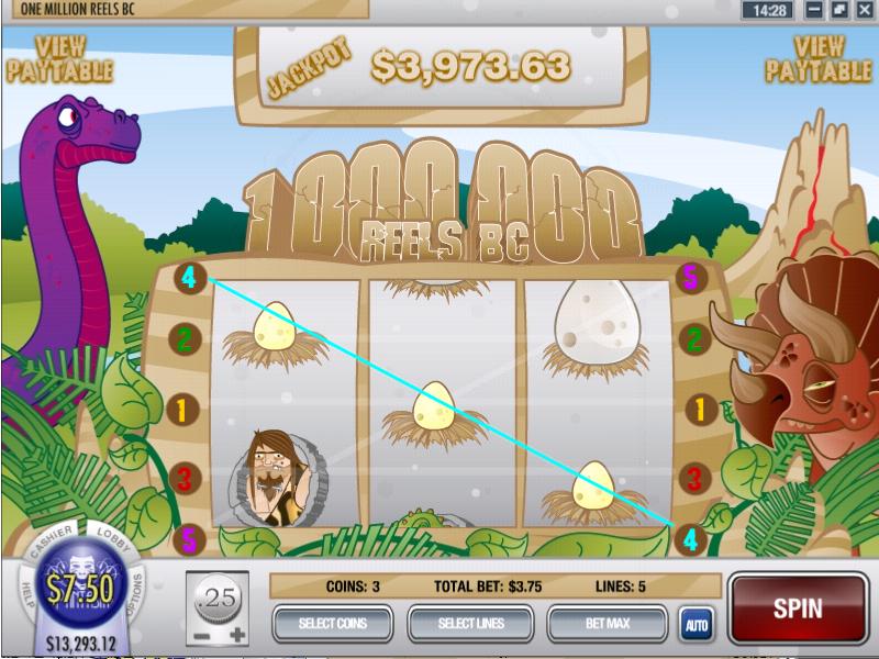 One Million Reels BC Slots