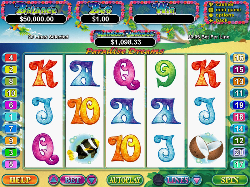 Download Paradise Dreams Slots Game