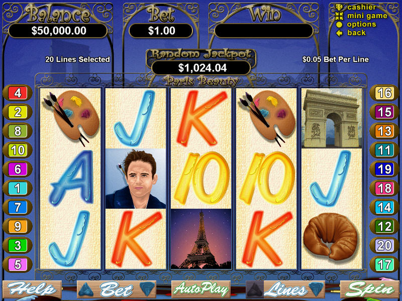 Download Paris Beauty Slots Game