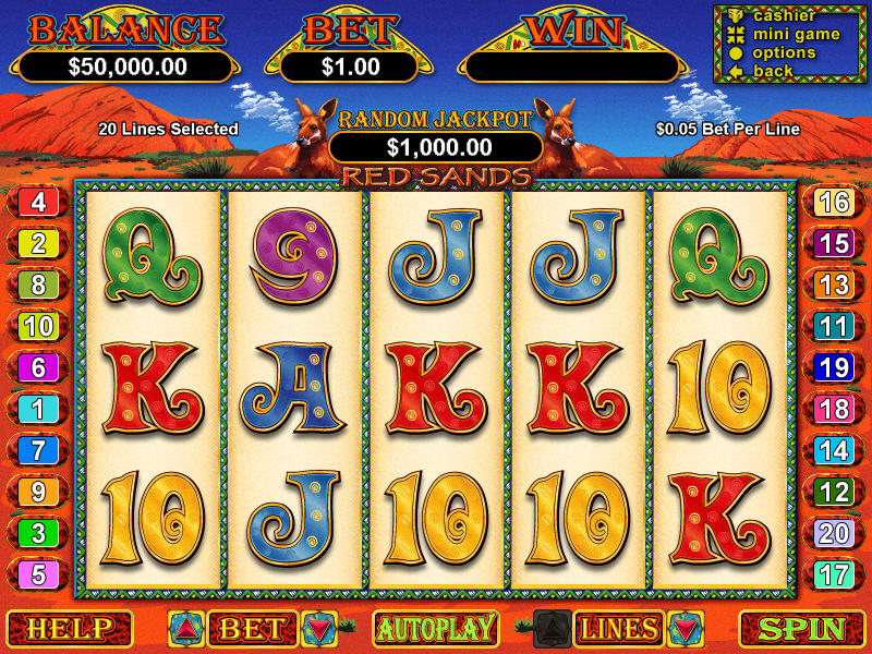 Download Red Sands Slots Game