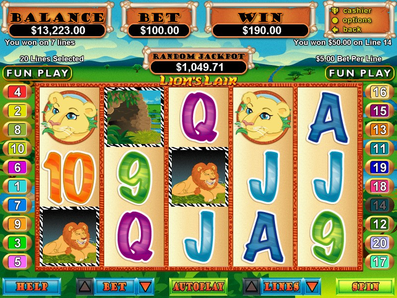 Lion's Lair Slots
