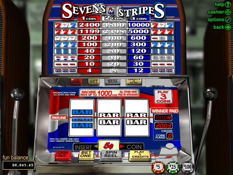 Sevens & Stripes Slots