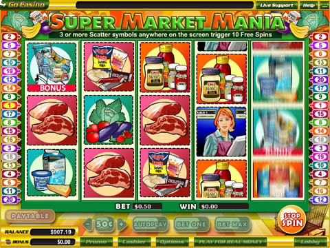 Download Super Market Mania Slots Game