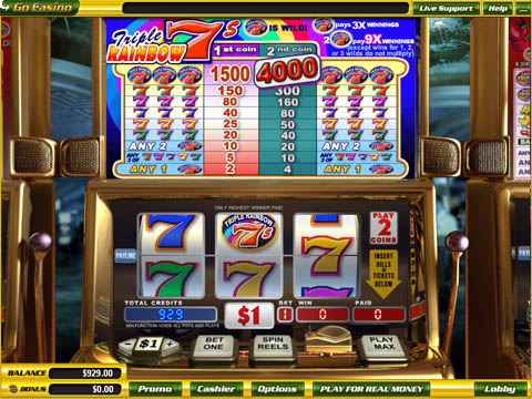 Download Triple Rainbow 7s Slots Game