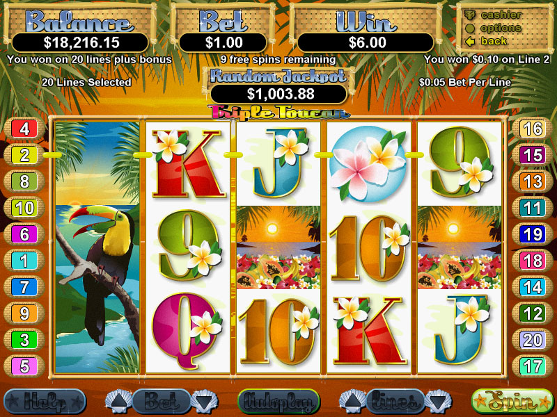 Download Triple Toucan Slots Game