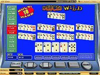 Multi Hand Deuces Wild Video Poker