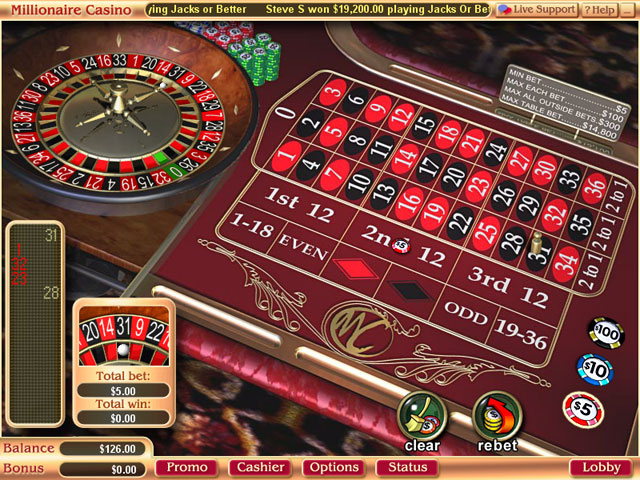 Millionaire Casino Roulette